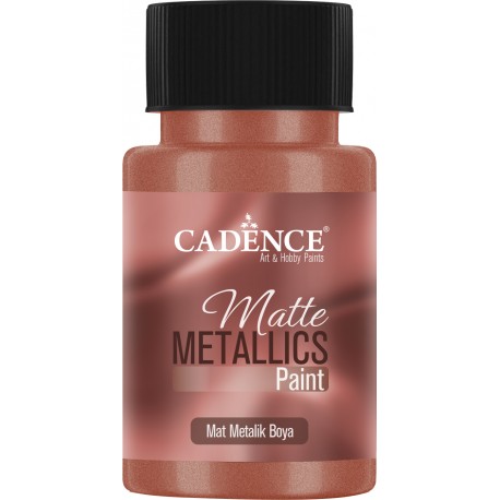 MATT METALLIC PAINT 50 ml COPPER