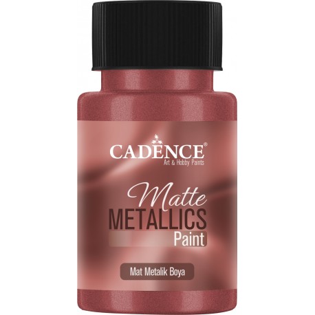 MATT METALLIC PAINT 50 ml ANTIQUE RED