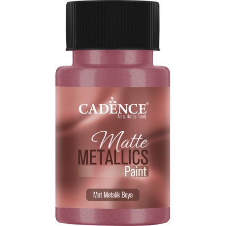 MATT METALLIC PAINT 50 ml PINK BROWN