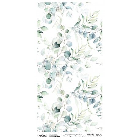 Papel Arroz 30x60cm CADENCE - ENDLESS BACKGROUND