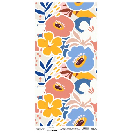 Papel Arroz 30x60cm CADENCE - ENDLESS BACKGROUND