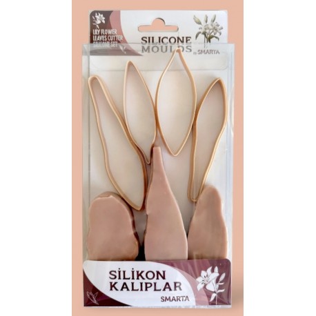 Smarta Silicone Mold & Cutter Lily Flower