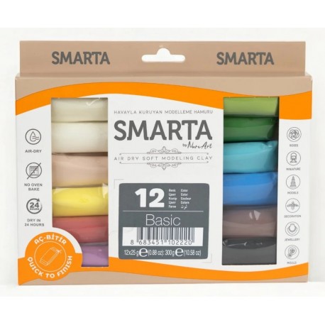 Smarta 12 colores SET BASIC