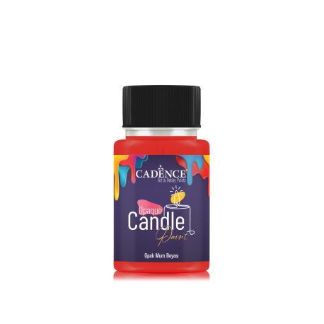 OPAQUE CANDLE PAINT 50 ml BRIGHT RED