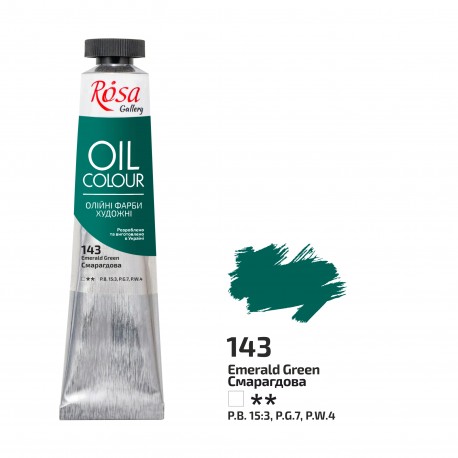 Oleo 143 Emerald Green ROSA GALLERY 45ml