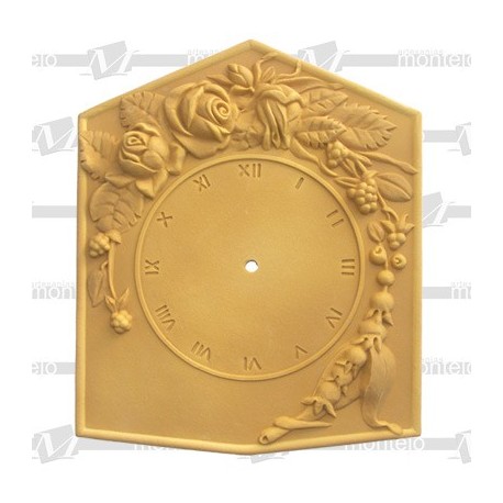 Reloj de flores