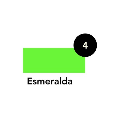 Laca Crystal Esmeralda, Tarro 50ml