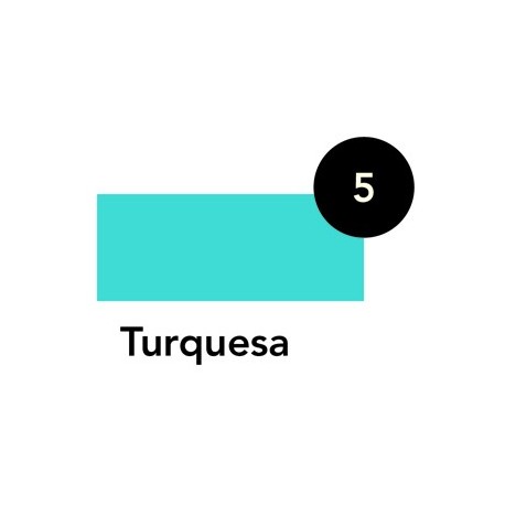 Laca Crystal Turquesa, Tarro 50ml