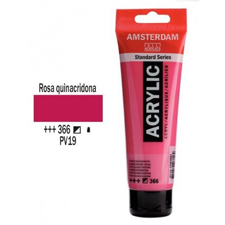 Acrílico Amsterdam 120 ml (366) Rosa Quinacridona