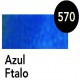 Tubo Acuarela 570 Azul Ftalo VAN GOGH 10ml Artesanías Montejo