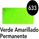 Tubo Acuarela 633 Verde Amarillo Permanente VAN GOGH 10ml Artesanías Montejo