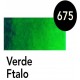 Tubo Acuarela 675 Verde Ftalo VAN GOGH 10ml en Artesanías Montejo