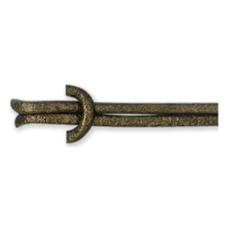 Cordón de Cuero 3mm METALIZADO Nº20