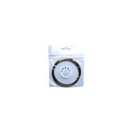 Alambre de Aluminio 1,5mm Negro
