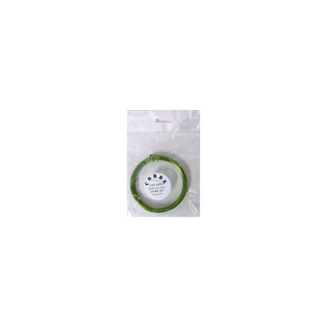 Alambre de Aluminio 1,5mm Verde Lima
