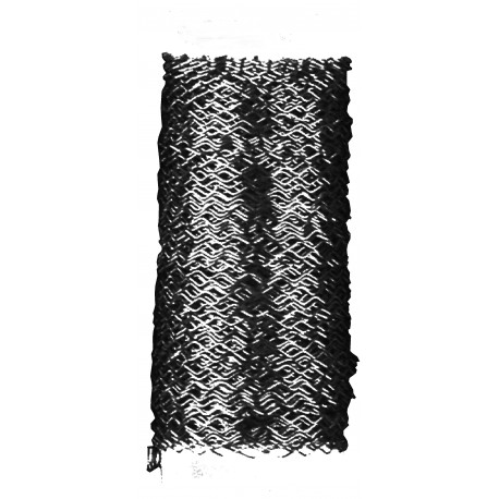 Alambre Zig-Zag 0,3mm Negro