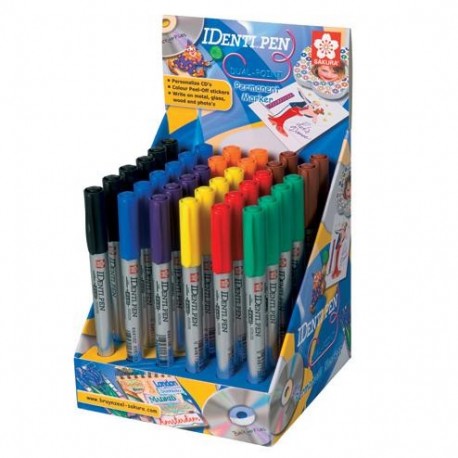 Expositor Identi®-pen, 6pzs cada color