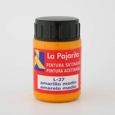 Pintura Satinada, Amarillo Medio