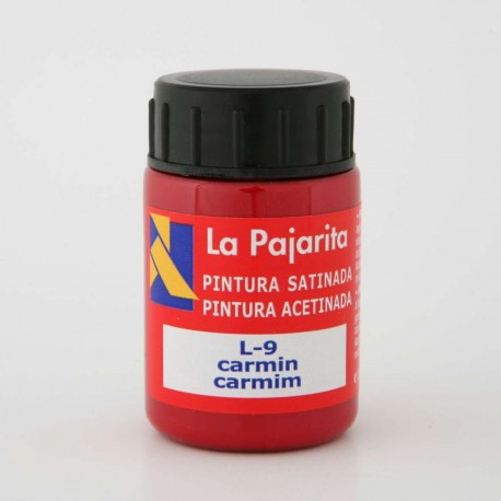 Pintura Satinada, Carmín