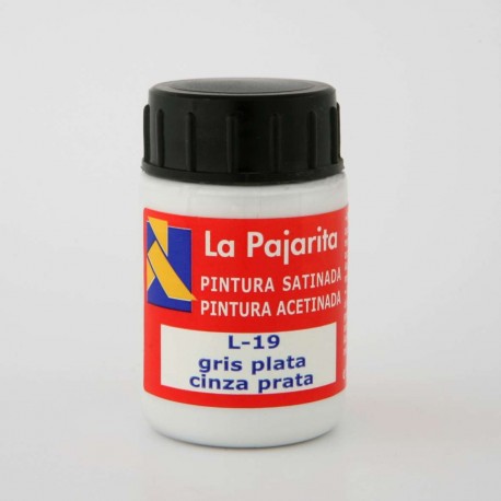 Pintura Satinada, Gris Plata