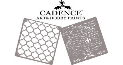 Stencil Home Decor Adamascado 003