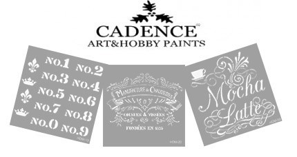 Stencil CADENCE home Decor Midi