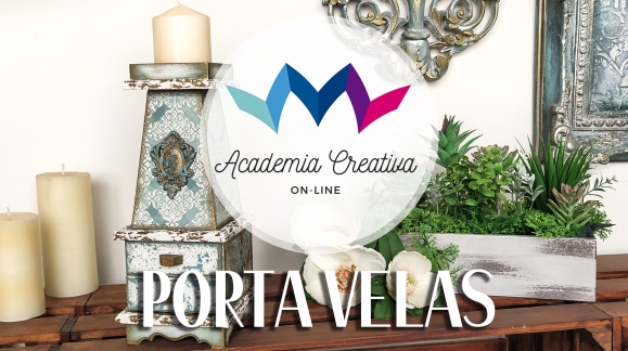 Academia Creativa - Porta Velas