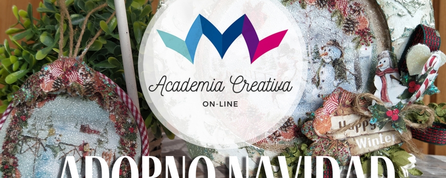 ACADEMIA CREATIVA - Adorno Navidad