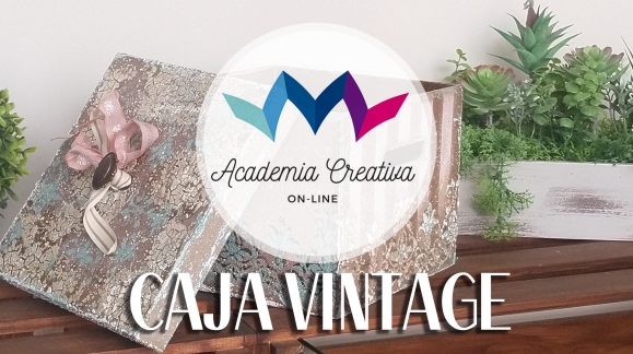 ACADEMIA CREATIVA - Caja Vintage