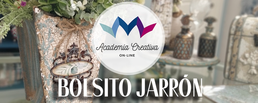 Academia Creativa - BOLSO JARRÓN