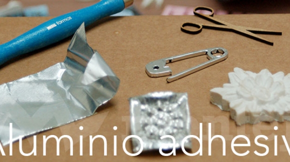 Aluminio Adhesivo para manualidades